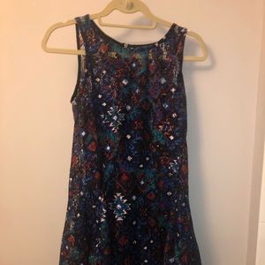 Multi color Lace Dress